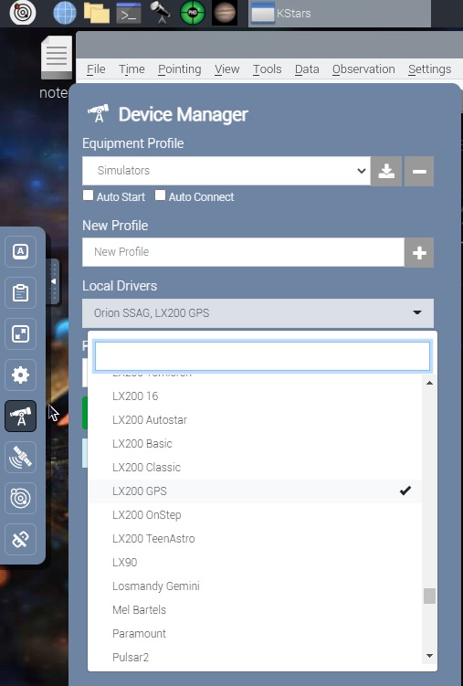 LX200GPS Driver